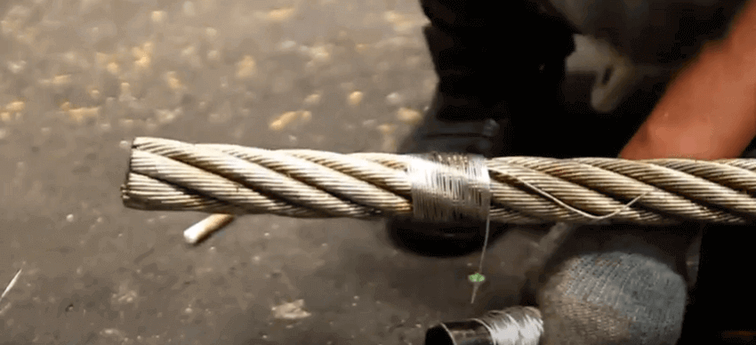 Pembatas Wire Rope